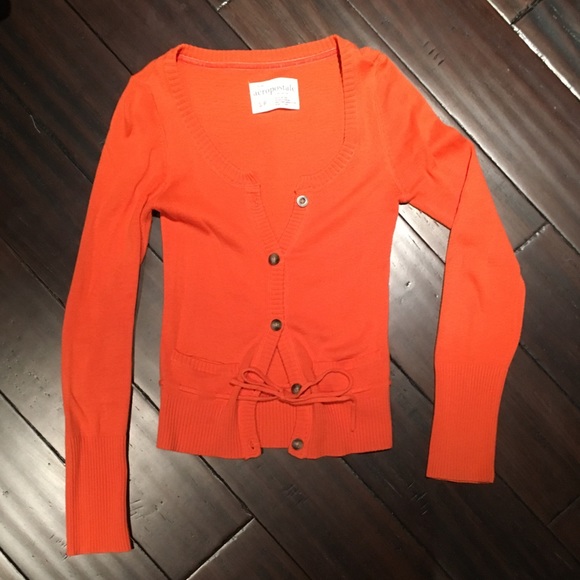 Orange Cardigan - Picture 2 of 2